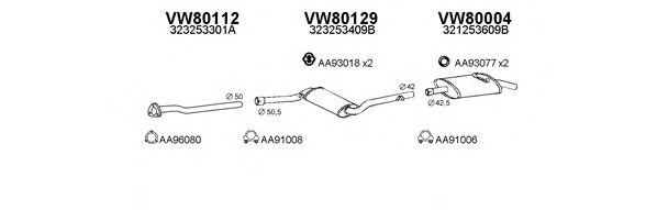 VENEPORTE 800522 Exhaust System